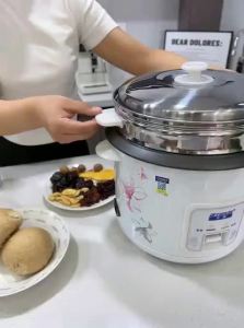 Peskoe | Mini Multi-function Small Household Rice Cooker With Steamer