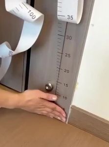 Removable Child-friendly Precision Height Measuring Tape