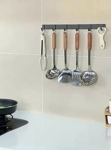 youqin | Wall-Mounted No-Drilling Hooks for Kitchen Utensil Storage