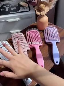 JIFANPAUL | Puffy High Crown Hair Styling Tool for Women Long Hair Massage Acupoint Comb