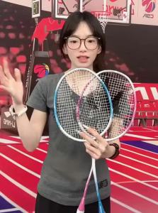 Li-Ning | Durable Lightweight Adult Badminton Racket Set