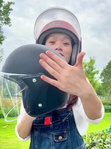 KaiFa | 3C Certified All-Weather Semi-helmet E-scooter Motorcycle Safety Helmet