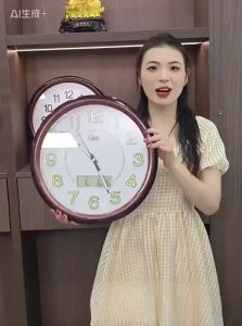 Compas | Silent Night Light Creative Calendar Quartz Clock