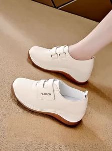 BEILIYUAN | Adhesive Strap Casual Soft Sole Walking Shoes for Women