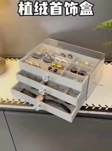 Five Layer Jewelry Organizer Drawer Desktop Jewelry Box