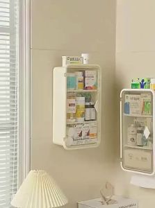 MEIZHUFU | Wall Mounted Waterproof Bathroom Organizer