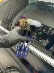 QUJIA | Interior & Gap Detail Cleaning Soft Bristle Brush