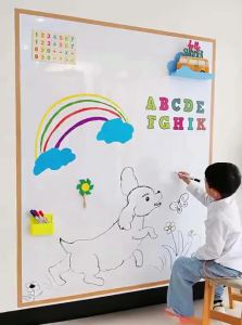 XIAORUISHI | Self-adhesive Removable Magnetic Whiteboard Wall Sticker
