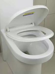 SUNINLIFE | Durable Thick Toilet Seat Cover for Universal Home Old Style UVO Toilet