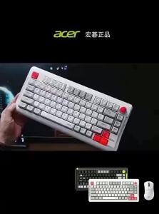 Acer | Quiet Office Portable Small Keyboard and Mouse Set