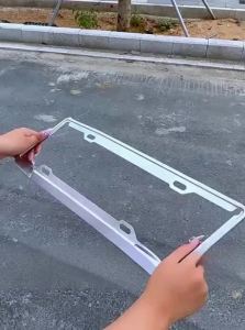 TENGYUN | Carbon Fiber Pattern License Plate Frame