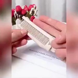 SALON FASHION | Portable Folding Mini Travel Hairbrush For Children Women Girls Babie Fringe Braiding