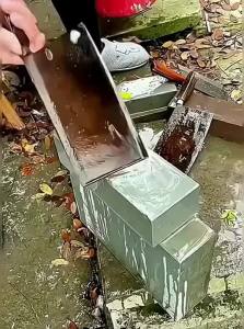 Thick Natural Coarse and Fine Whetstone for Knife Sharpening