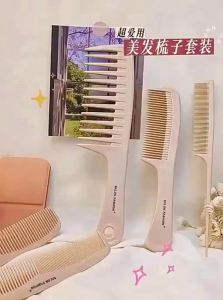 SALON FASHION | Anti-tangle Quiet Portable Large and Small Wide-toothed Electric Set Comb