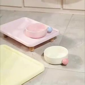 HUIYIMU | Non-Tippable Elevation Pet Bowl For Cat