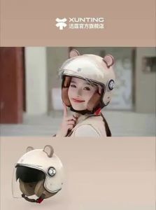 XunTing | Winter Safety Helmet for Women 3/4 Helmet