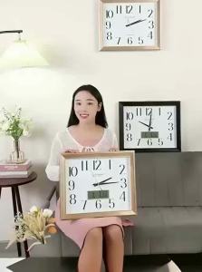 Compas | Silent Perpetual Calendar Modern Simple Style Home Use Clock