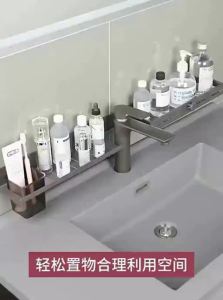 youqin | Wall Mounted Drill-Free Bathroom Shelf