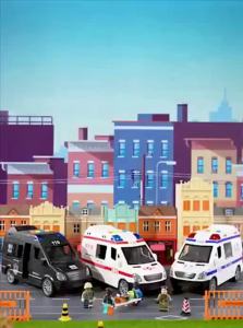 Large Scale Police Rescue Toy Car for Kids BABYSHOME