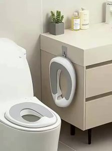 MONLEYTA | Portable Childrens Toilet Seat Ring Boys Girls Anti-splash Universal Baby Toilet Seat Circle Easy To Clean Comfortable Soft PP Material