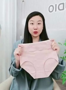 Anyoumian | High Waist Cotton Long Crotch Plus Size Tummy Control Moms Body Shaping Comfortable Womens Briefs