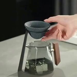 GIANXI | Elegant Ceramic Filter Tea Strainer Glass
