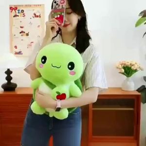 QIAOSHANG | Cute Soft Turtle Plush Toy