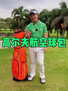 pgm | Hard Shell Airport Check-in 4 Wheels Golf Bag