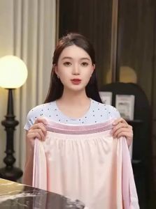 THREEGUN | Womens Loose Cotton Underwear Breathable Boxer Shorts Anti-bacterial Comfortable Sleep Pants Large Size Safety Pants