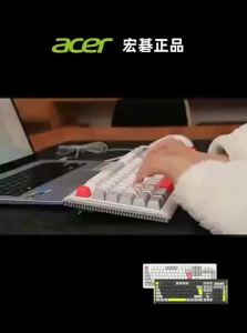 Acer | Quiet Wireless Keyboard and Mouse Set for Laptop and Desktop
