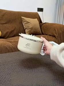 YONGLE | Lid Stainless Steel Instant Noodle Bowl