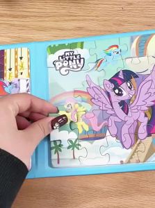 HPRETTY | Educational Magnetic Puzzle for Children 3-6 Years Old 4 Stages