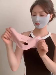 JIFANPAUL | Summer Outdoor Fishing Golf Cycling Running Face Mask with Exposed Nose and Mouth for Easy Breathing