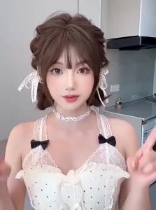 UBT | Natural Frontal Top Hairpiece Remy Human Hair Lightweight Airy Fluffy Bangs For White Hair Coverage