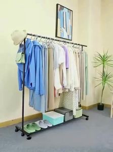 JIAJIESHI | Collapsible Single-Pole Indoor Clothes Drying Rack