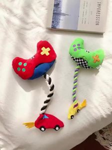 Durable Sound-making Rope Toy for Small Dogs zeze