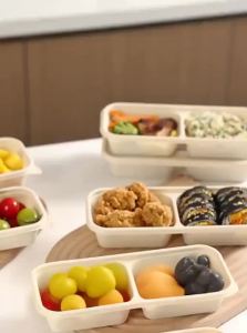 MEIDI | Microwaveable Food-Grade Biodegradable Starch Meal Box