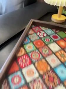 JIFANPAUL | Bohemian Style Decorative Tray Creative Storage