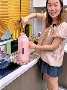 JIFANPAUL | Long Handle Cleaning Brush for Drinking Water Containers