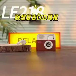 Lenovo | High Aesthetics Retro Leather In-ear Bluetooth Earphones