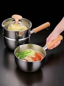GEDO | Non Stick 304 Stainless Steel Baby Friendly Cookpot