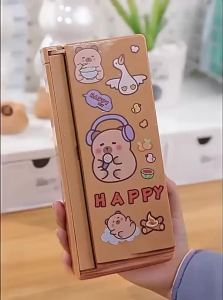 MONLEYTA | Multi-Function Stationery Box Reading Stand 3-in-1 Pencil Case Study Desk