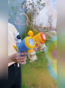 Lelemaotoys |Electric Bubble Gun Childrens Handheld Toy