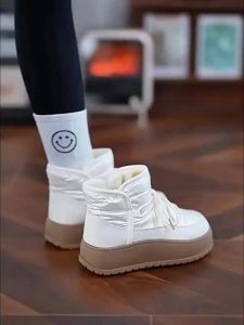 UANK | Fur Lined Warm Snow Boots Women