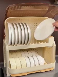 JIAJIESHI | Small Double Layer Dish Drying Rack