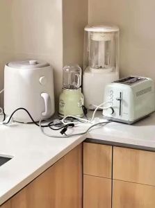 LANJIAOLUO | Wire Organizer Cable Management Tool Plug Storage No Drilling Required