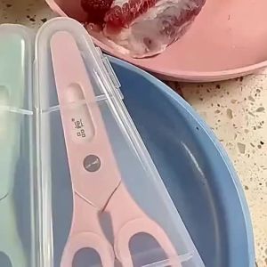 MOMIAN | Baby Food Scissors Ceramic Scissors