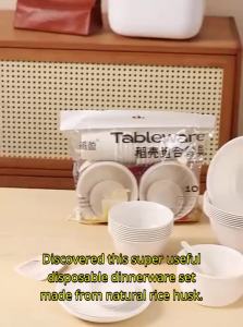 MEIDI | Disposable Thickened Heat-resistant Biodegradable Food-grade Dishes