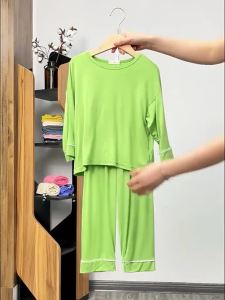 YINGXIAOYA | Thin Long Sleeve Cold Prevention Children Pajama Set