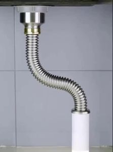 SUNINLIFE | Stainless Steel Anti-Odor Sink Drain Pipe Set